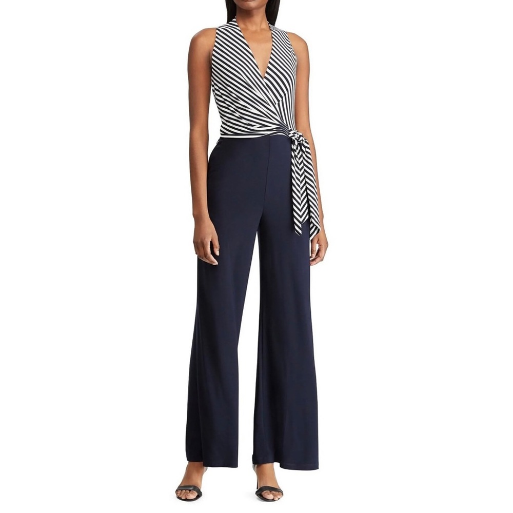 NWT - Navy Lauren Ralph Lauren Jumpsuit